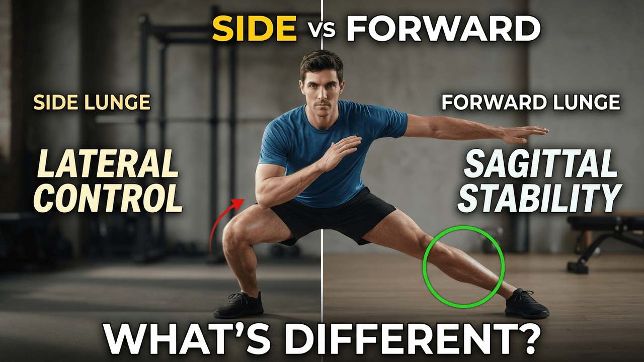 Why Does a Side Lunge Feel So Different From a Forward Lunge?